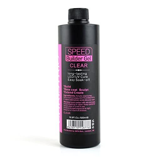 Christrio - Speed Builder Gel - CLEAR (Refill) - 500ml