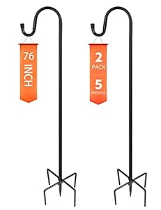 Ottsuls Verstellbarer Schäferhaken 2er-Pack für Außenbereich