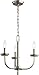 Kichler 52383NI Kennewick Pendant, 3-Light 180 Total Watts, Brushed Nickel