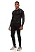 Russell Athletic Men's Long Sleeve Mock Neck Shirt