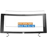 Vaxson 2-Pack Anti Blue Light Screen Protector, compatible with HP ENVY Curved 34-a200 All-in-One AIO/b010/b010a/b010no 34' TPU Film Protectors Sticker [ Not Tempered Glass ]