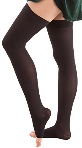 Gabrialla graduated microfiber women strong compression stockings…