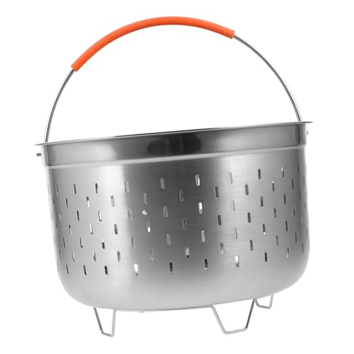 Zerodeko Vaporera De Arroz De Acero Inoxidable Cesta De Vapor Para Olla Vaporera De Alimentos Para Olla Vaporera De Verduras Olla De Vapor Olla De Vapor Inserto De Vapor Para Olla Vaporera