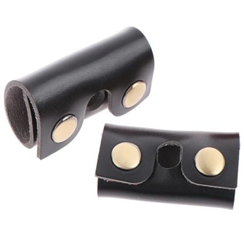 ASAKKURA カミソリヘッド保護スリーブ 手動シェーバーケース 耐久性のあるカミソリ保護カバー メンズシェーバーアクセサリー 旅行用シェーバー収納バッグ 2個入り