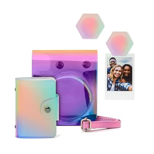 instax Mini 12. Kit Oficial de Accesorios iridiscentes | Ya disponible en tu tienda friki favorita! En mundofriki.es!