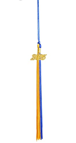Image of 2025 Tassel Graduation, Blue and Gold Tassel 2025