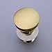 TRUSTMI Brass Pop Up Sink Drain Stopper with Overflow Bathroom Faucet Vessel Vanity Sink Drainer, Brushed Gold
