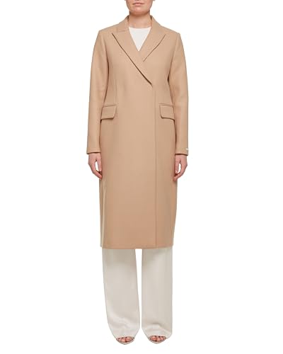 Manteau en laine Ted Baker Ramiz double face un style midi premium et intemporel pour femme