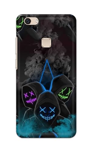 Image of PRINTFIDAA Printed Hard Back Cover Case for Vivo V7+ | Vivo V7 Plus | Vivo Z10 Back Cover (Mask Man) -112
