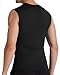 RIKUAOU Compression Shirt Men, Sleeveless Athletic Tank Top Workout Undershirt, Quick Dry Base Layer for Gym Running Training