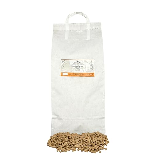 Cook In Wood – Pellets BBQ de Madera para Ahumar – Vino Tinto – 9 Kg