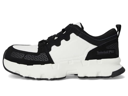 Timberland PRO Timberland PRO, Women, Powertrain EV Composite Safety Toe, Black/White, Size: 6, Inseam: W