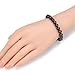 Adabele Real Natural Garnet Gemstone Beaded Bracelet 7 inch Stretch Chakra Healing Crystal Stone Jewelry Women Mom Gift (Unisex) GB8-8