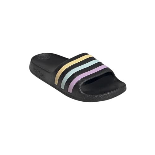 Image of adidas Boys Adilette Aqua Slide Casual Sandals Casual - Black