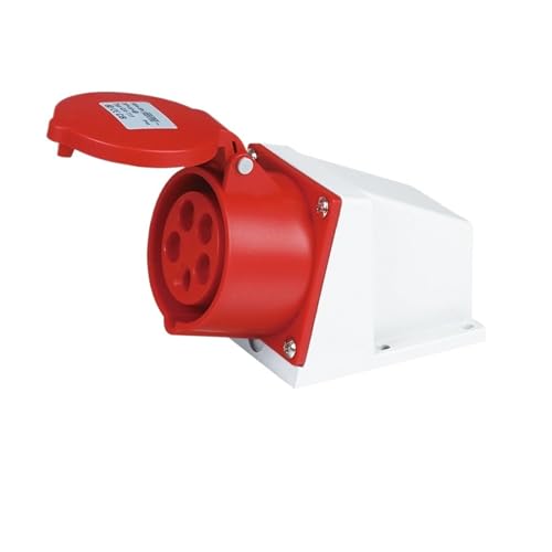 �Y�Ɨp�q��v���O�I�o�B���\�P�b�g�R�l�N�^�O��3�c4P5��16A/32A�h���h���v���O(5P16A IP44 surface mounted socket)