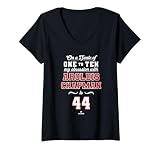 Womens Obsession Aroldis Chapman 44 Boston MLBPA V-Neck T-Shirt