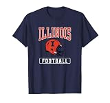 University of Illinois Fighting Illini Football Helmet T-Shirt