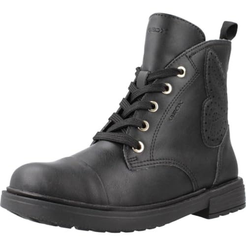 Geox Fille J Eclair Bateau Cheville Respirante Noir 31 EU