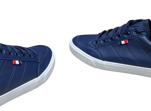 Image of Classic Canvas Sneakers, Casual Lace-Up Shoes with Green Sole, Unisex Fashion Trainers Shoes