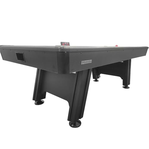 Pegasi Airhockey Tisch Toronto 7ft - 213x112x78cm - Digitale Punktezähler - Mit Soundeffekte - Air Hockey Table für Zuhause - Für Kinder und Erwasche - Inkl. Zubehör - Schwarz – Bild 5