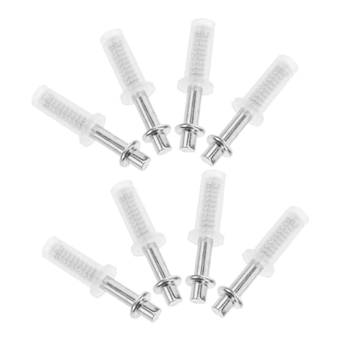 Juego de herrajes para puertas de clóset Artibetter 8 piezas con bisagras pivotantes para puertas plegables con piezas de reparación metálicas de alta precisión miniatura 1