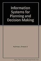Information Systems for Planning and Decision Making 0442256280 Book Cover