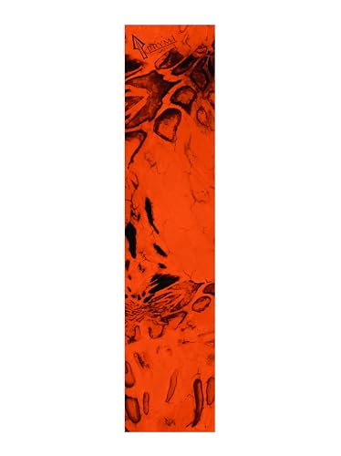 Standard Diameter Arrow Cresting Wraps for Carbon Shafts-Pack of 15-PRYM1 Camo Patterns 5,7 Inch (Blaze Orange, 7 Inch)