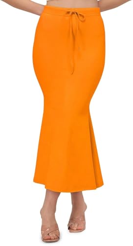 Image of Women's Perfect Curvy Look Saree Shapewear (Fish Baby Pink 2XL S90)