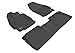 3D MAXpider Custom Fit Kagu Floor Mat (Black) for 2011-2013 Scion TC - 1ST Row 2ND Row