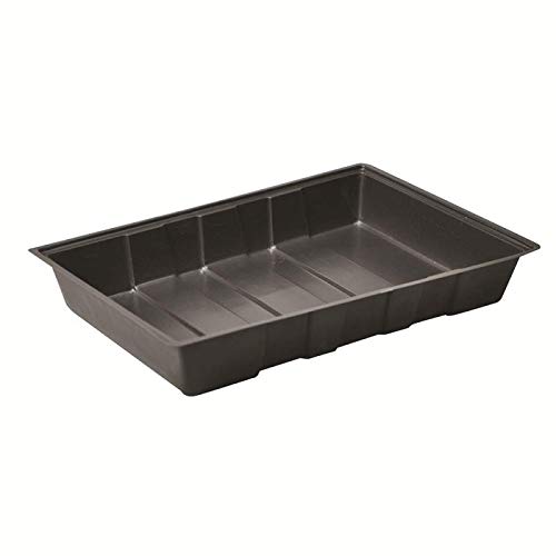 Multi-Packs Plastic Growing Trays Seed Tray Seedling Starter for Greenhouse Hydroponics Seedlings Plant Germination Durable & Reusable No Drainage Holes (20)