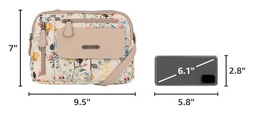 Image of MultiSac Zippy Triple Compartment Crossbody Bag