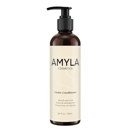 Amyla Cosmetics Chebe Hair Growth Conditioner 8.8oz (250ml), Beige