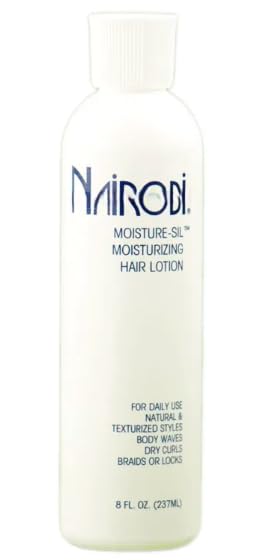 NAIROBI Moisture-Sil Hair Lotion 8 oz - with a comb