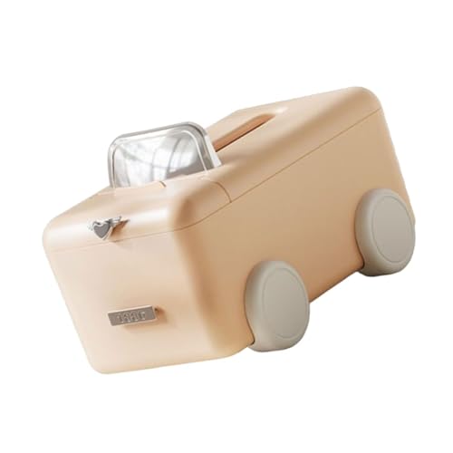 Porte-boîtes de mouchoirs rectangulaire jaune pour salle de bain