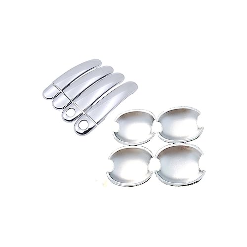 Poignées de porte extérieure chrome accessoires de style auto B5 - 2