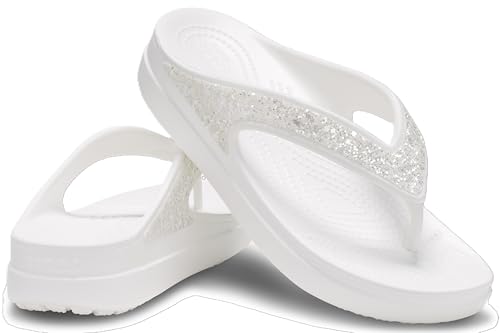 Image of Crocs womens Sloane Glitter Flip
