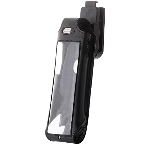 Coque cuir Agfeo DECT 60IP Snom M65 clip ceinture pivotant