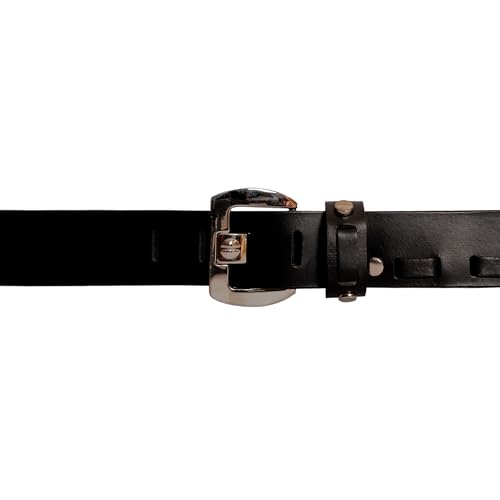 Image of Men's Genuine Leather Belt Branded, Jeans Leather Belt for Men, Brown Casual /Formal Premium Lether Belt
