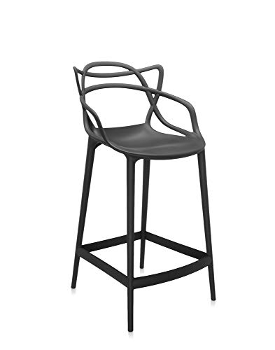 Tabouret Masters Kartell noir 65cm idéal pour bar de cuisine - 8