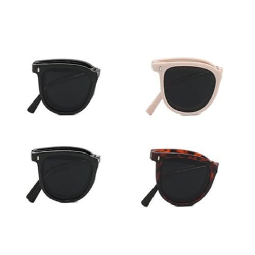 Lunettes de soleil pliables protection UV400 vintage pour l'extérieur