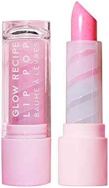 Glow Recipe Watermelon Glow Lip Pop - Exfoliating + Hydrating Lip Balm with Coconut Sugar + Watermelon Extract + Vitamin E + Macadamia Oil - 2-in-1 Hydrating Lip Balm - Cruelty-Free, Vegan (0.1oz)