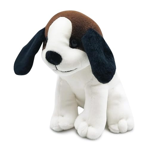 Image of Polyester Teddy Puppy Dog 20 Cm Cute, Plush /Soft Toy for Boys, Girls and Kids, Super-Soft, Safe, Great Birthday Gift (20 Cm Cream /Coffee)