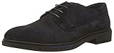 Tommy Hilfiger Herren Flexible Dressy Suede Shoe Oxfords, Blau (Midnight 403), 43 EU