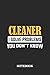 Produktbild Cleaner I Solve Problems You Don't Know Notebook: 6x9 inches - 110 graph paper, quad ruled, squared, grid paper pages  Greatest Passionate Office Job Journal Utility  Gift, Present Idea