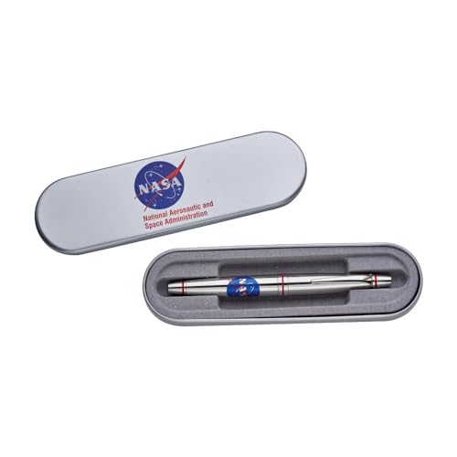 Image of Submarine 3005 Jupiter Premium Ball Pen, Chrome Finish Elegance, Original Approved NASA Logo, Anti - Gravity Black Ink Refill, Ideal Gift for him /her, Perfect for corporate gifting.