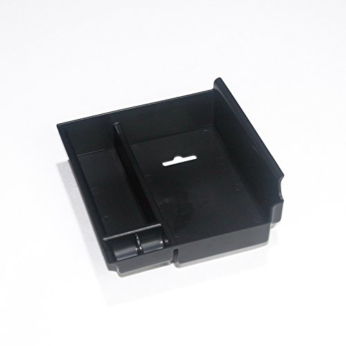 1PCS Plastic Interior Front Center Console Armrest Organizer Tray Storage Box For Jaguar XJ 2010-2016 Left Hand Drive - Thumbnail 2