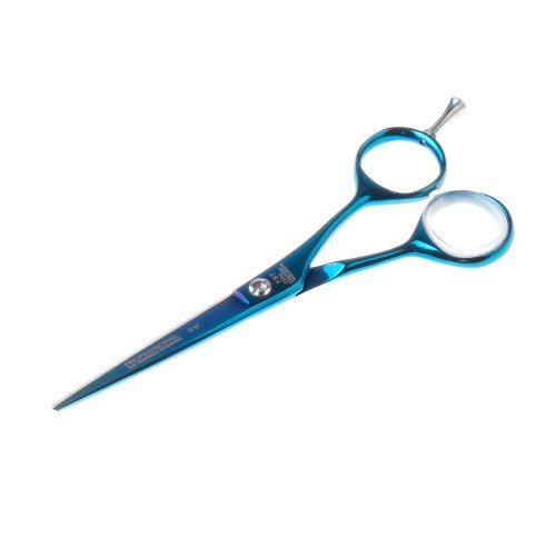Herder Solingen - Tijera de Peluquería Color Cielo con Aleación de Titanio 5,5"/14 cm aprox.
