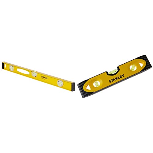Niveau I Beam Stanley Pro-180 800 mm et niveau torpille 230 mm