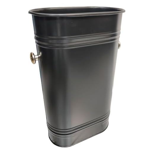 Tradineur Portaombrelli Ovale Ornamento Realizzato in Ottone Porta Ombrelli Cilindrico Metallo per Ingresso Ufficio Casa Design Classico 48x29x16cm Colore Casuale