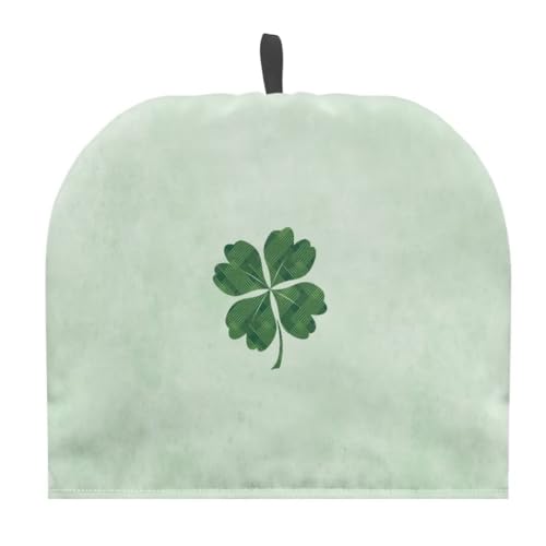 Jeiento St. Patrick's Day Teapot Warmer for Teapot Insulated Green Leaves Tea Kettle Dust Cover Thick Tea Cozy Kitchen Home Decorative Tea Pots Cozy